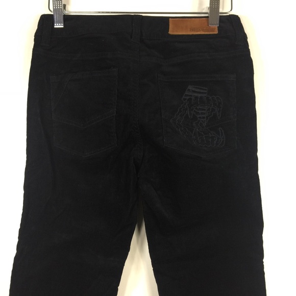 Zadig & Voltaire Eva Skinny Corduroy Pants Black - Picture 5 of 16